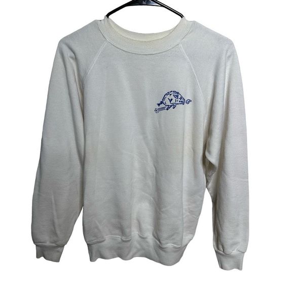 VTG 80s Clint Eastwood Hogs Breath INN Crewneck USA Large - Picture 2 of 3